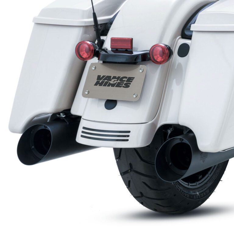 Vance & Hines Exhaust - Slip-On - Backslash 450 - HD Touring (2017-2025) - Black - Motofever