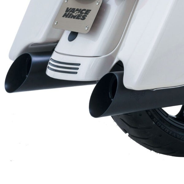 Vance & Hines Exhaust - Slip-On - Backslash 450 - HD Touring (2017-2025) - Black - Motofever