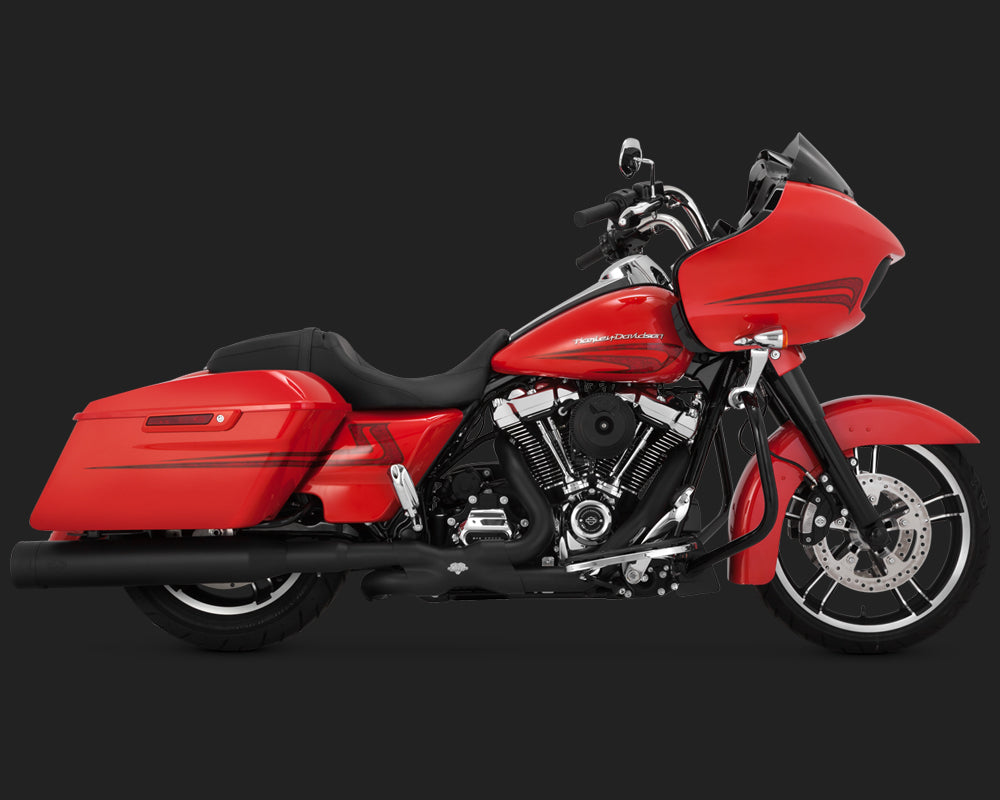 Vance & Hines Exhaust - PCX Headers - Power Duals - HD Touring (2017-2025) - Black