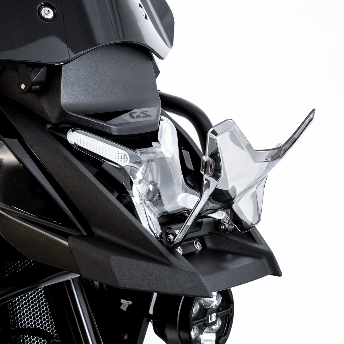 Loboo Headlight Protective Cover - BMW R1300 GS Adventure - Chrome (CDBH151CP)