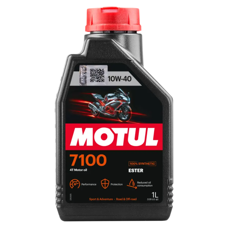 MOTUL Engine Oil - 7100 - 10W40 4T - 1L