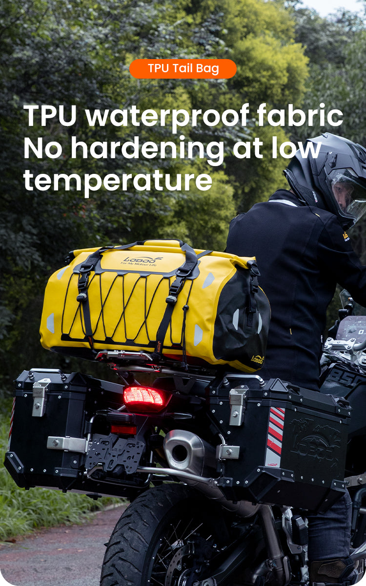 Loboo Waterproof TPU Tail Bag 80L - Black (BWB80TBK)