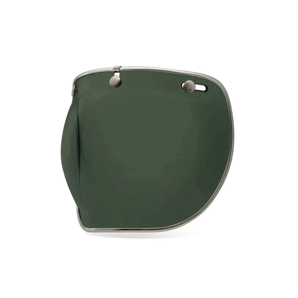 Bell Visor - Shield 3 Snap Bubble Deluxe - Wayfarer Green - Motofever
