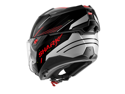 Shark Helmet - OXO Modular - RYDGER - Black White Red (KSR)