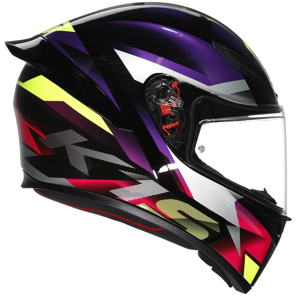 AGV K1-S FASTLAP Helmet - Black Purple Pink