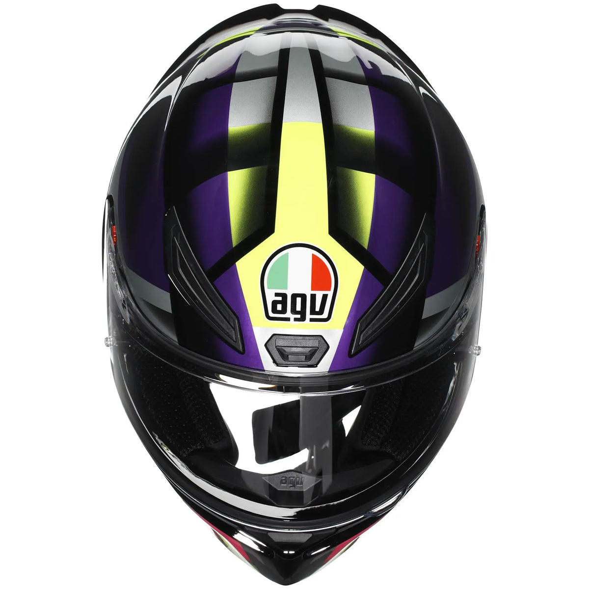 AGV K1-S FASTLAP Helmet - Black Purple Pink
