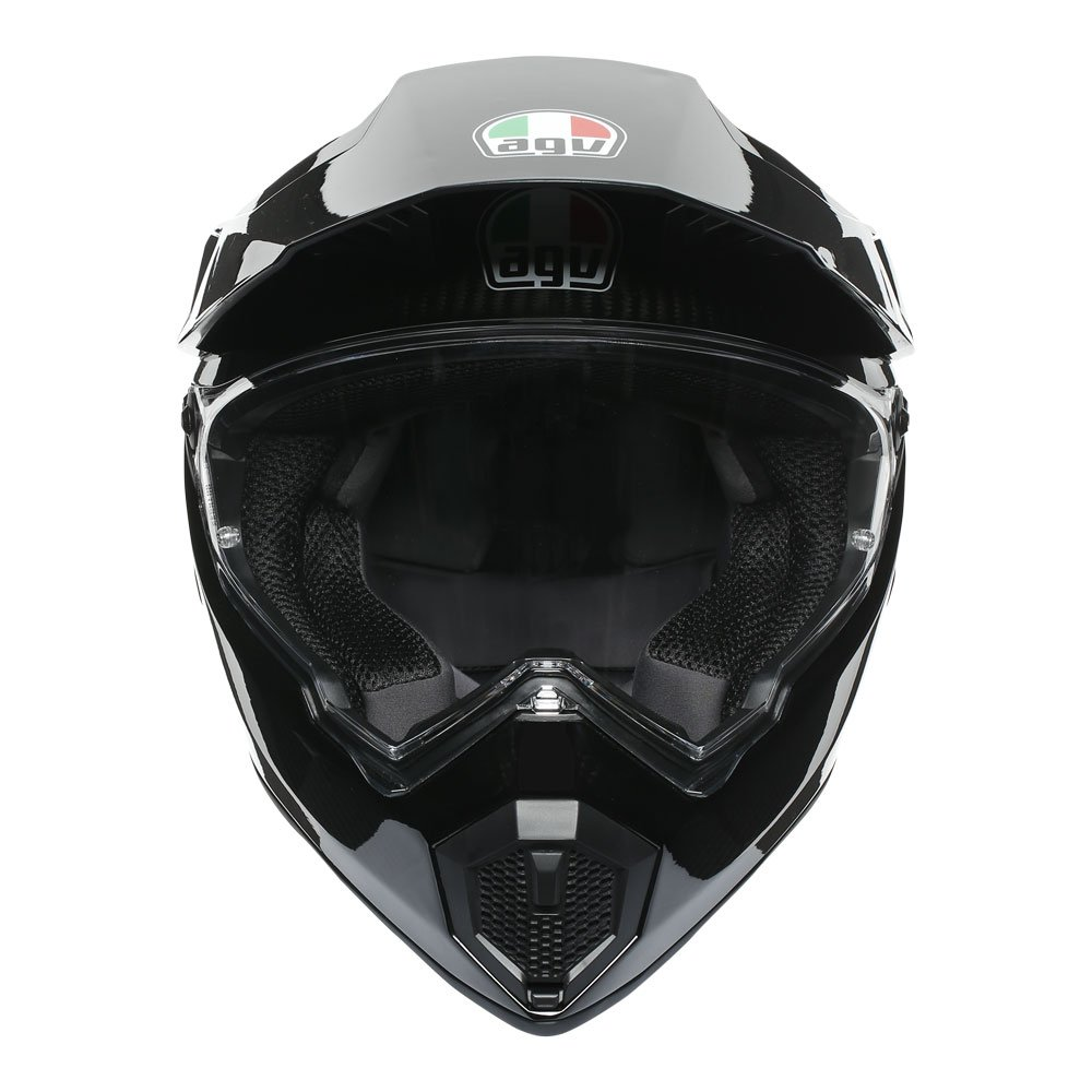AGV Helmet - AX9 - Mono Glossy Carbon