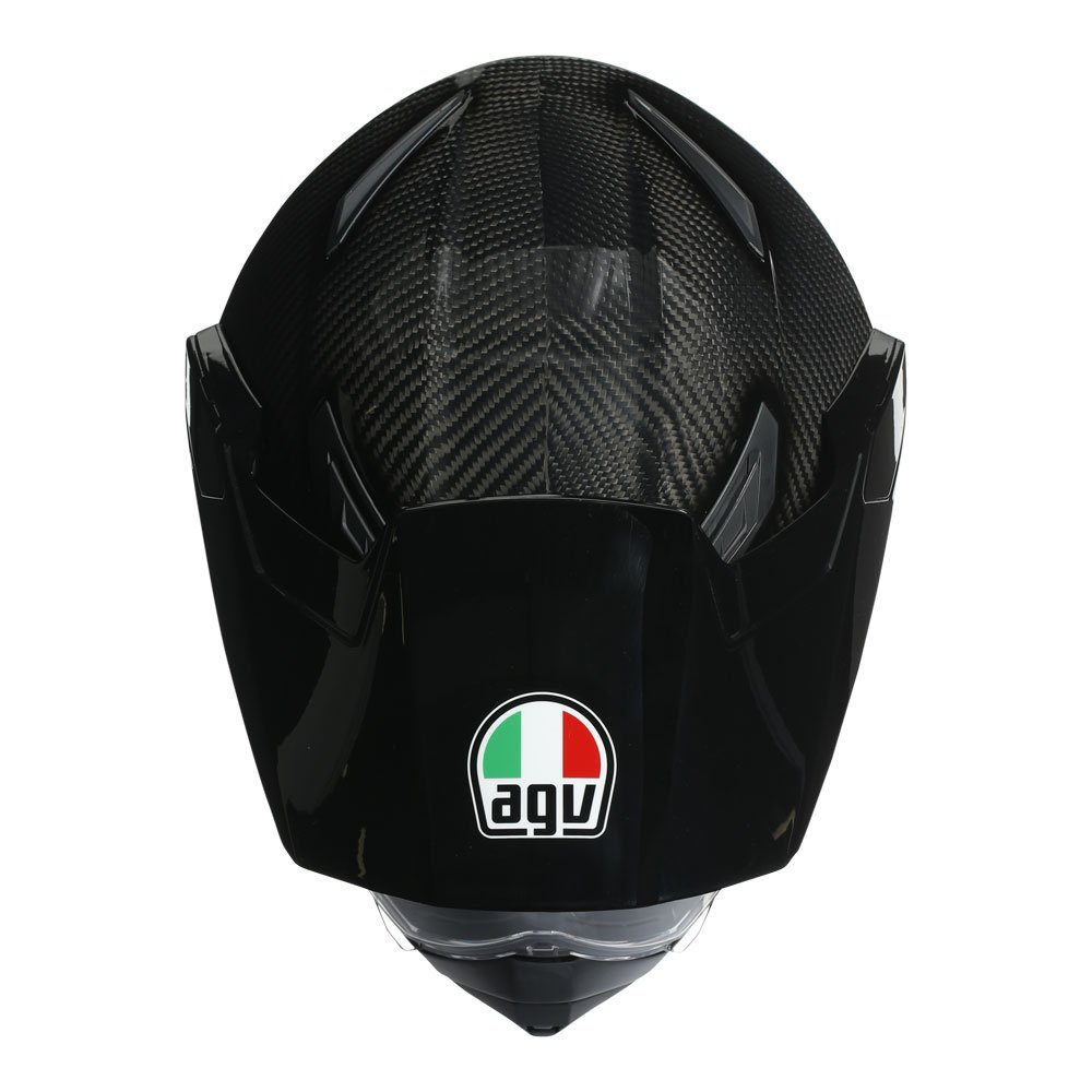 AGV Helmet - AX9 - Mono Glossy Carbon