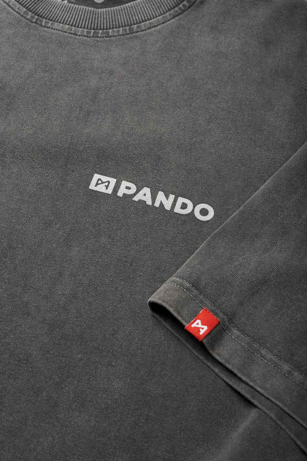 Pando Moto T-Shirt (Oversize) - Alex Runa - Acid Washed