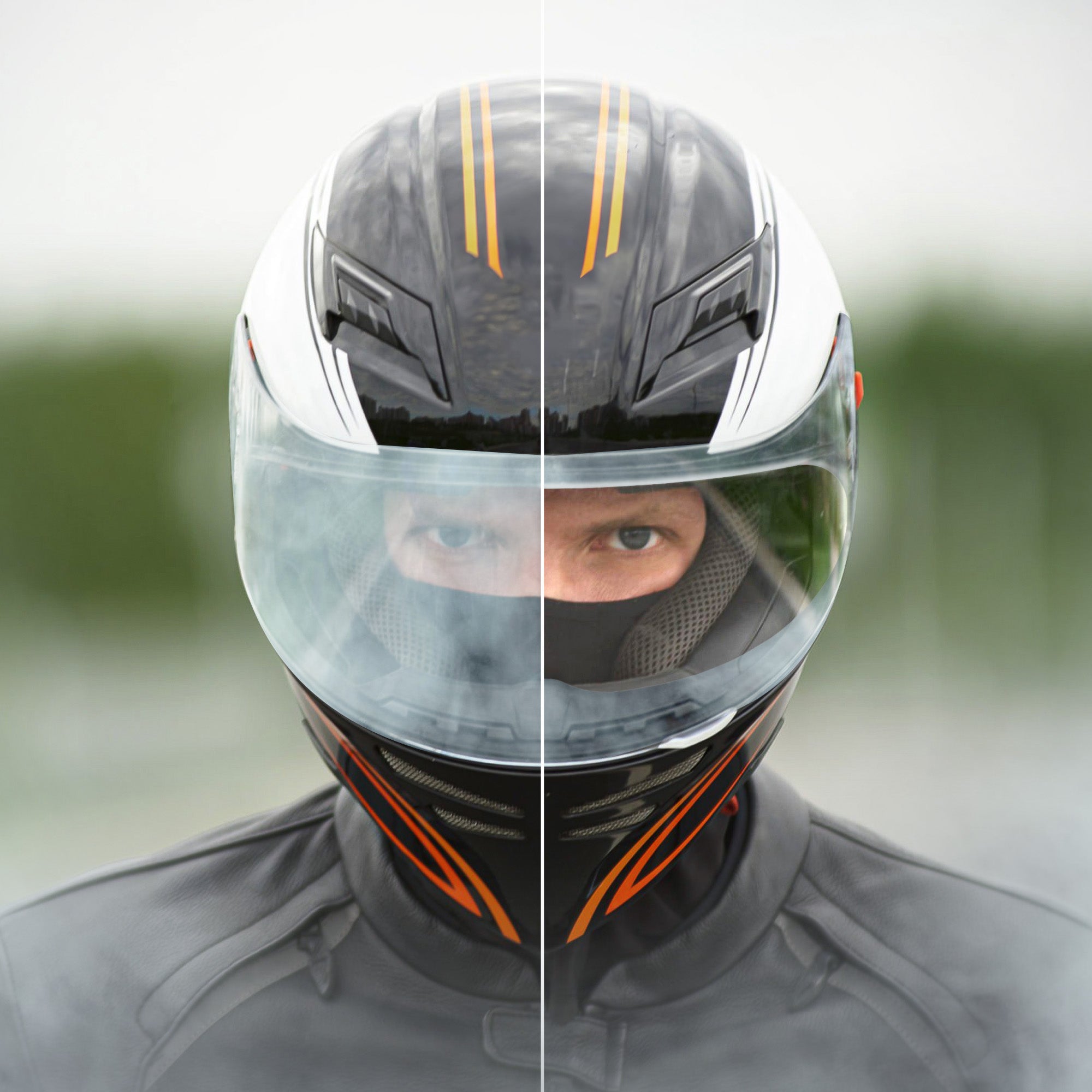 Rydeout Universal Anti-Fog Visor - Clear