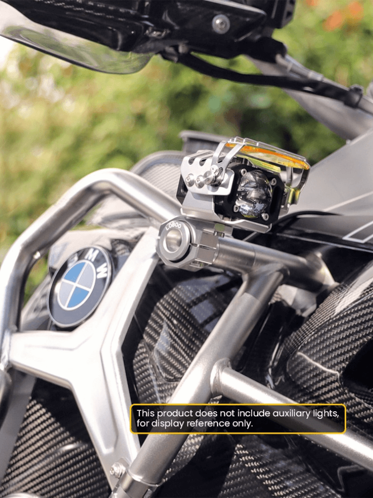 Loboo Auxiliary Lamp Mount - BMW 1250GSA - Tank Crash Bars