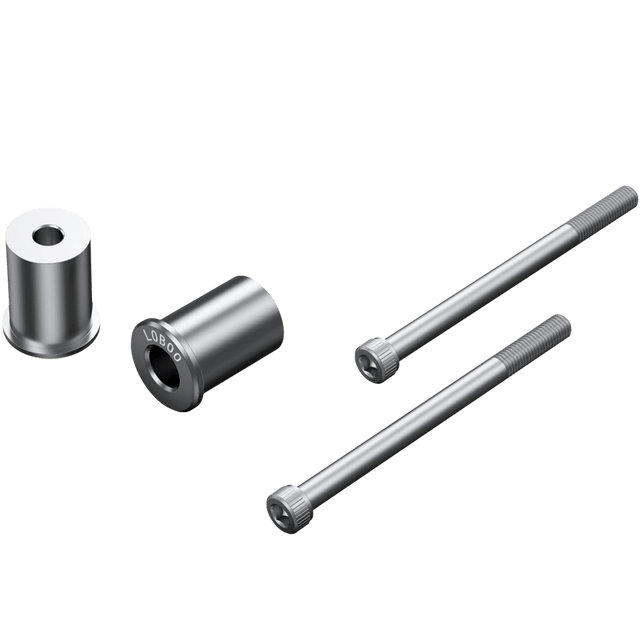 Loboo Auxiliary Lamp Mount - BMW 1250GSA - Tank Crash Bars