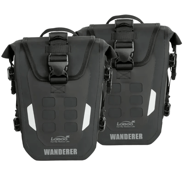 Loboo Wanderer Crash Bar Bags 6L (BHGB11TBK)