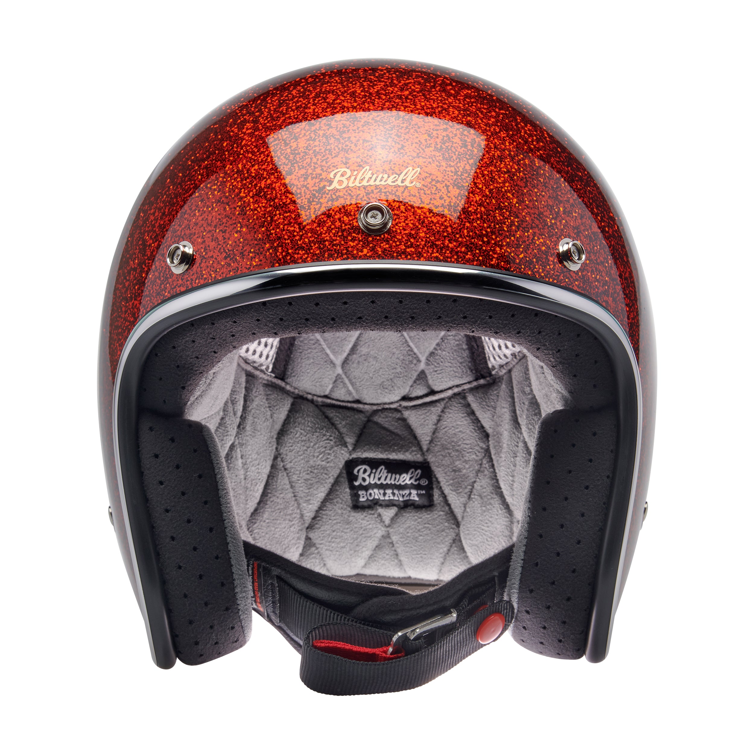 Biltwell Bonanza Helmet - Root Beer MegaFlake