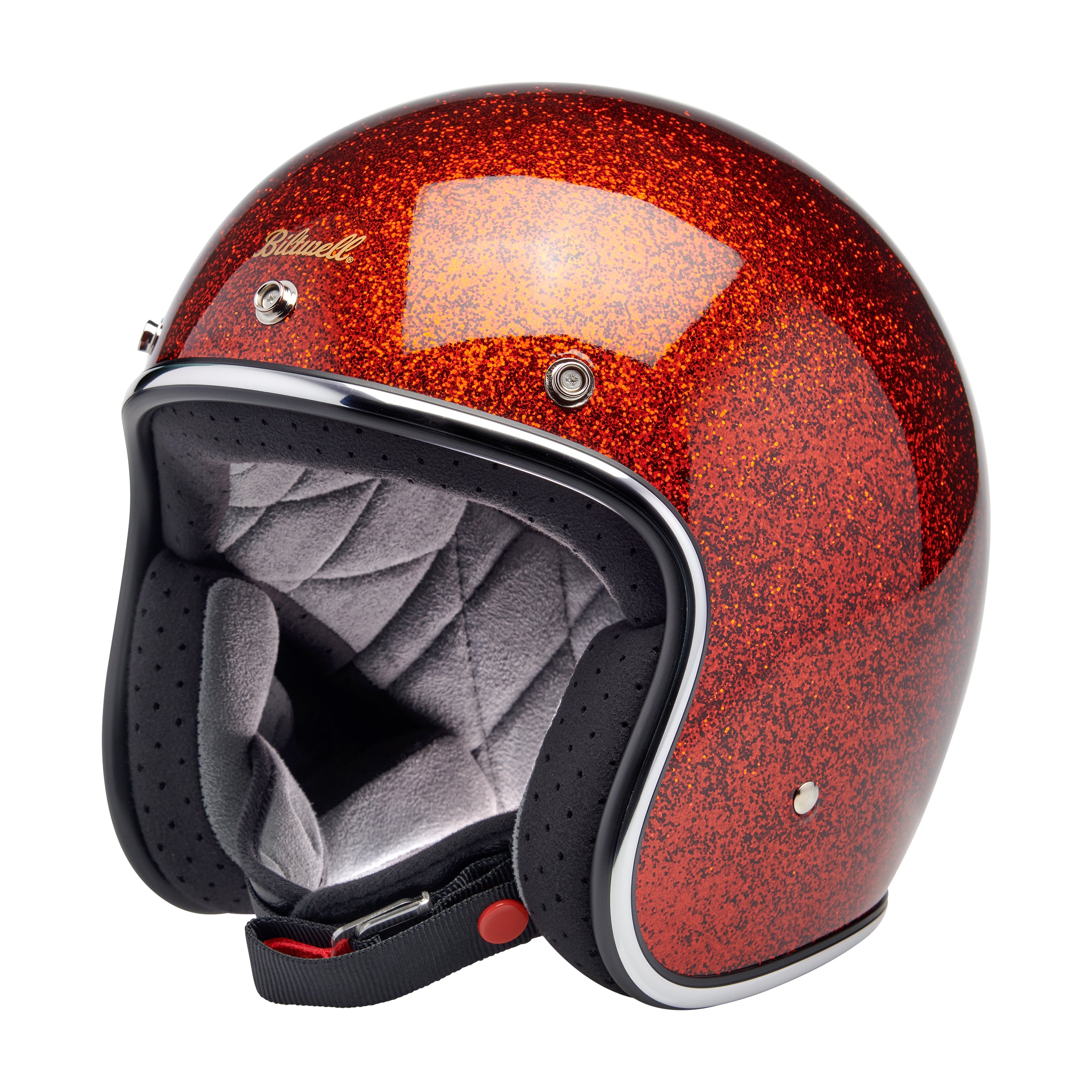 Biltwell Bonanza Helmet - Root Beer MegaFlake