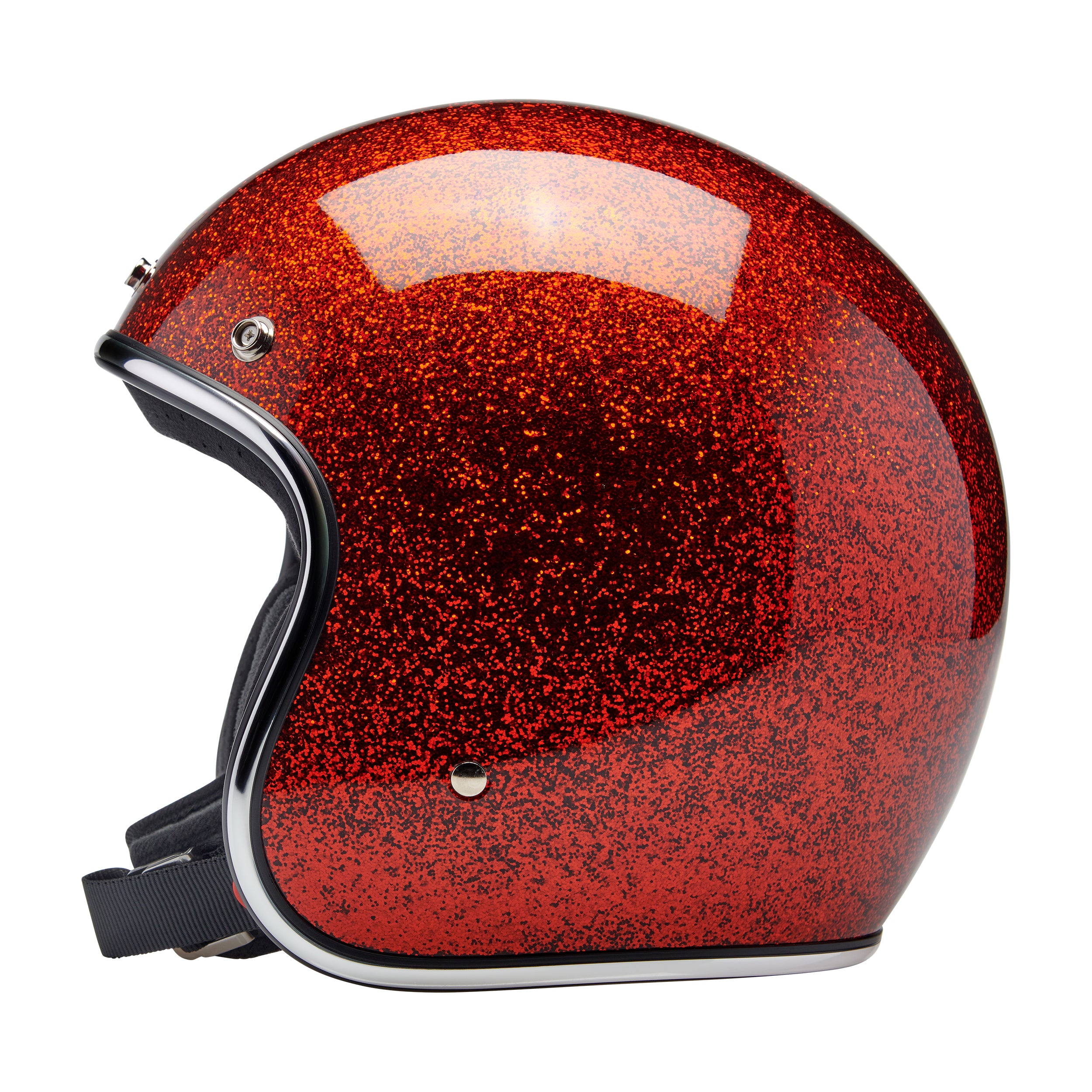 Biltwell Bonanza Helmet - Root Beer MegaFlake