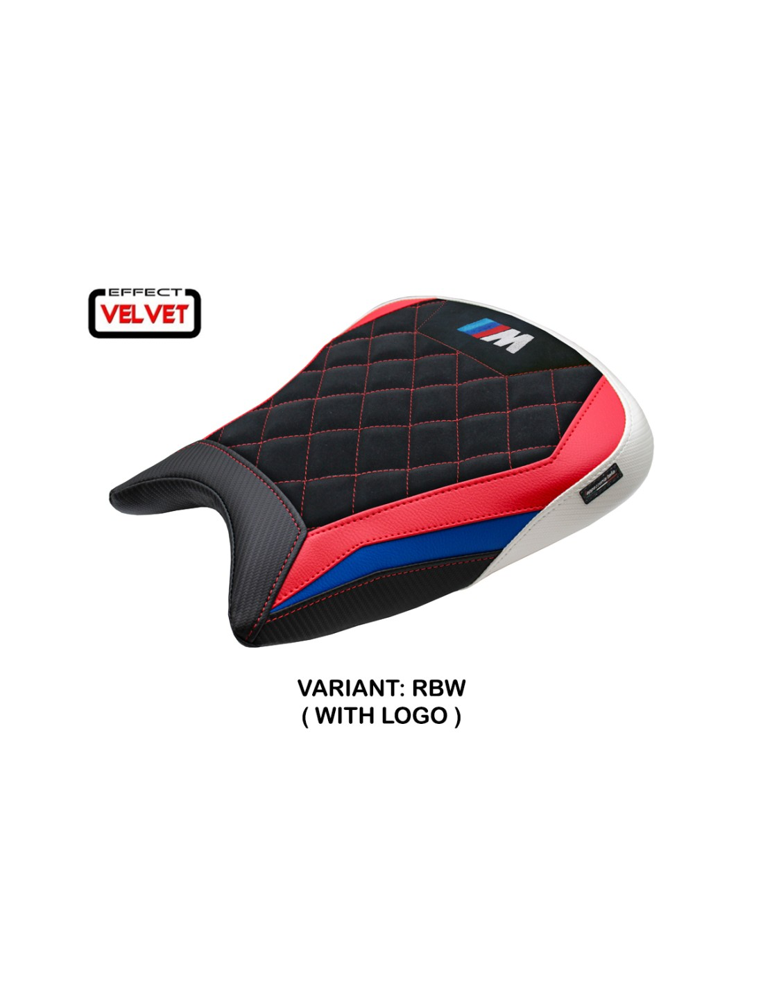 TPZ Italia - Seat Covers - BMW M1000 RR (2023-2025) - Rider - Melk Velvet