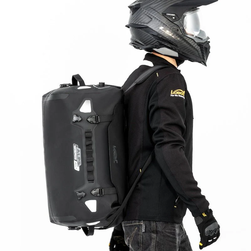 Loboo Alps Series 46L TPU Waterproof Tail Bag - Black (BWB46TBK)