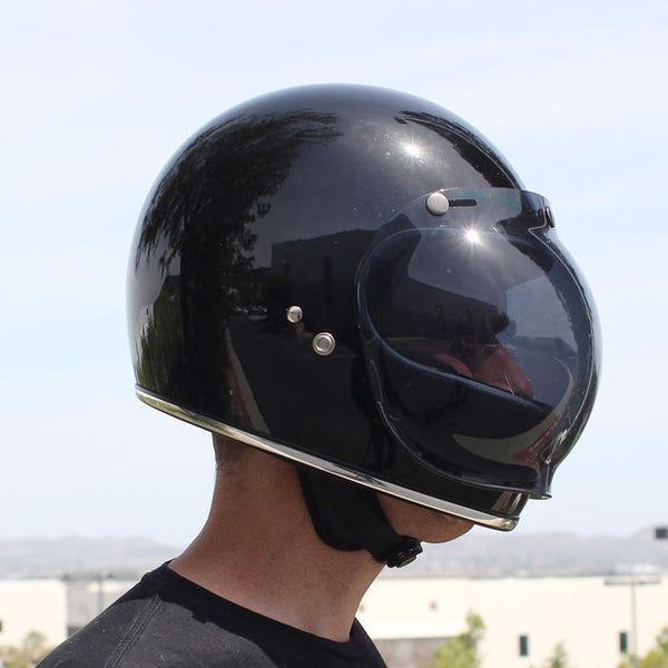 Biltwell Visor - Bubble Shield Anti-Fog - Smoke