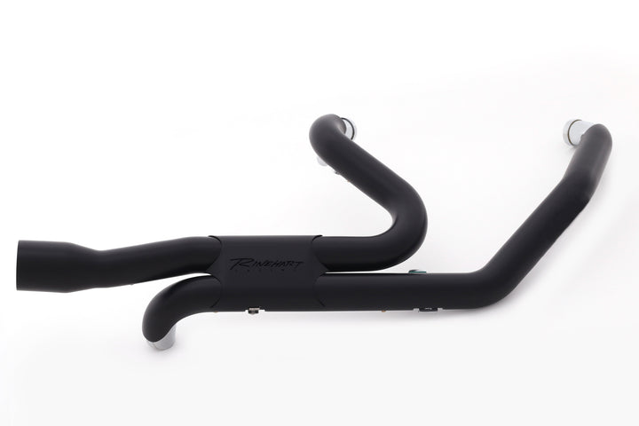 Rinehart Exhaust - Headers - Slimline Duals - HD Touring (2017-2026) - Black - Motofever