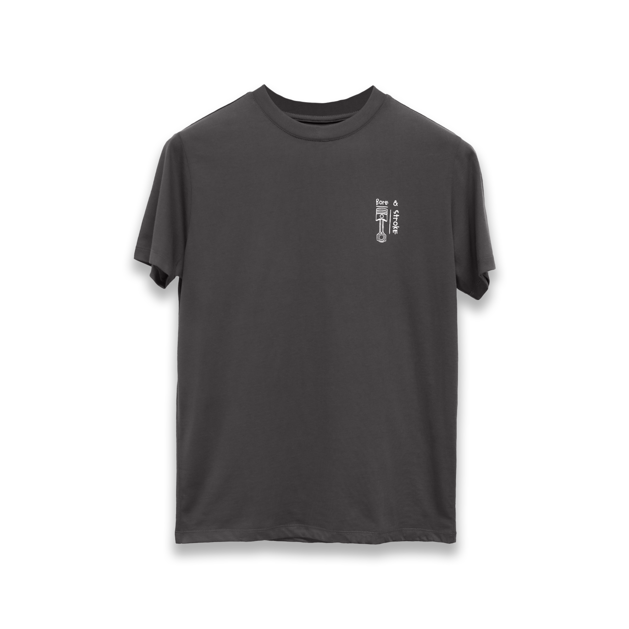 Bore & Stroke T-shirt - Classic - Gray