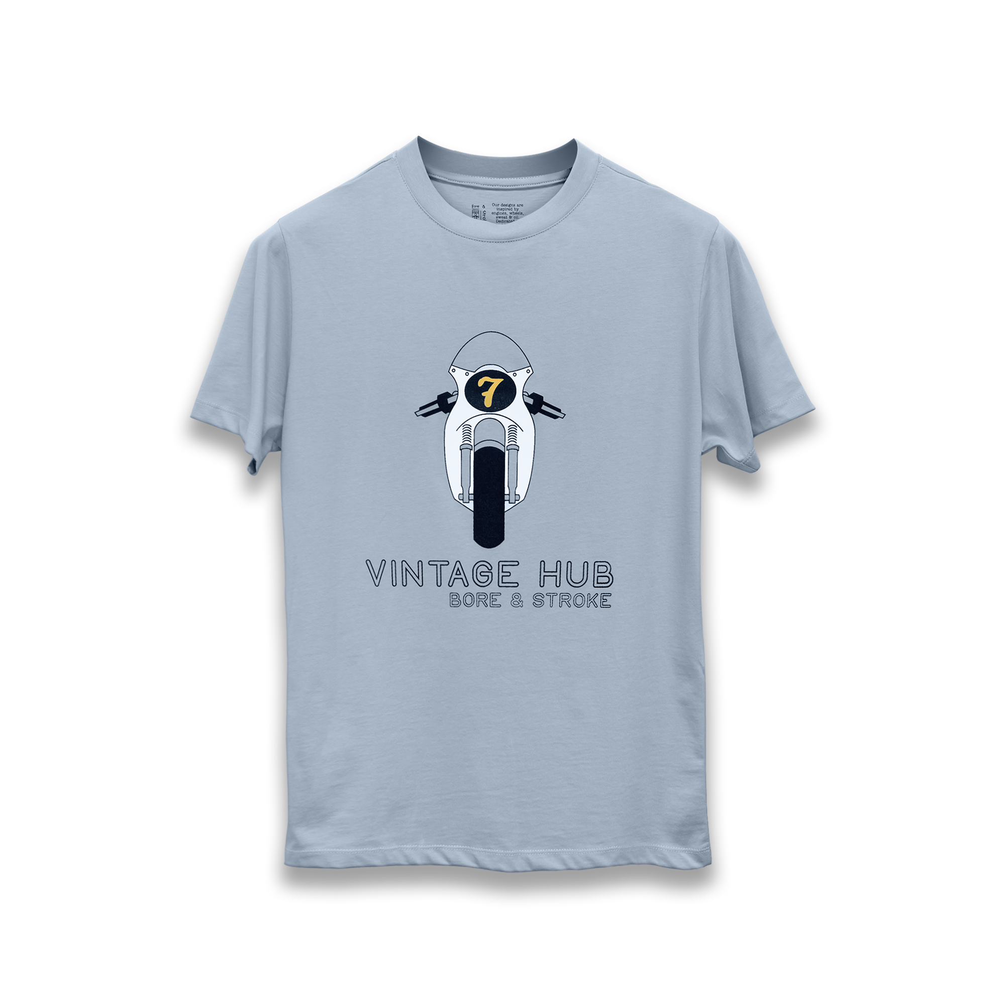 Bore & Stroke T-shirt - Vintage Hub -Racer7