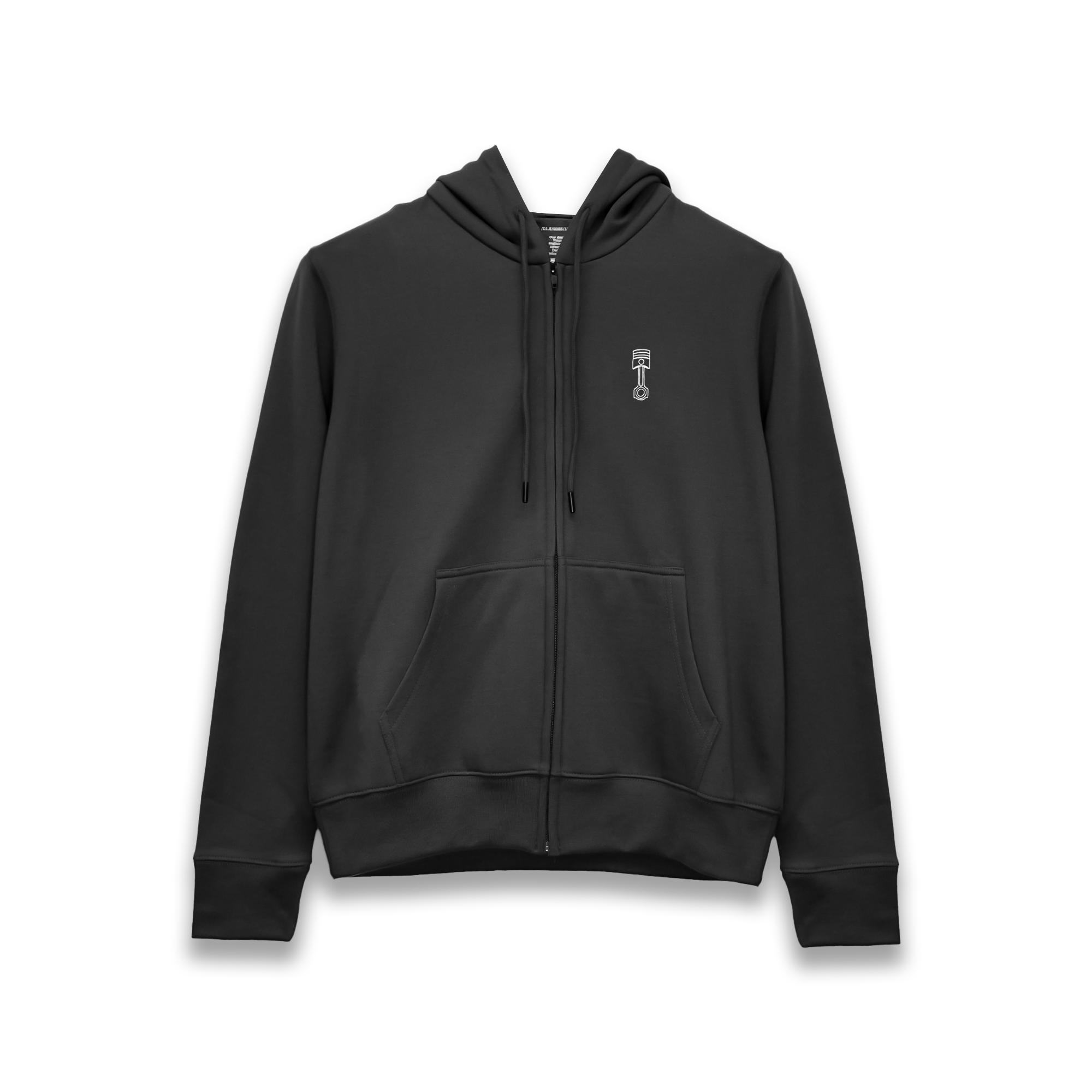 Bore & Stroke Zip-Ups- Classic 2.0 - Black