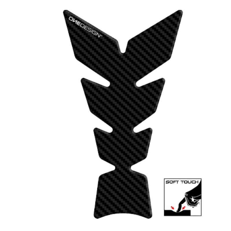 Onedesign - Tank Protectors - Medium Tank - Carbon Fiber Finish
