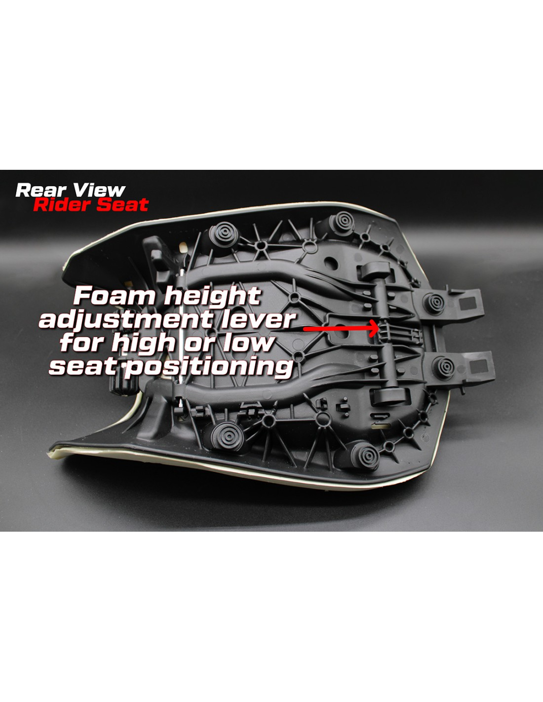 TPZ Italia - Complete Seats - BMW R 1300 GS (2023-2025) - Dorfen Comfort System - Standard