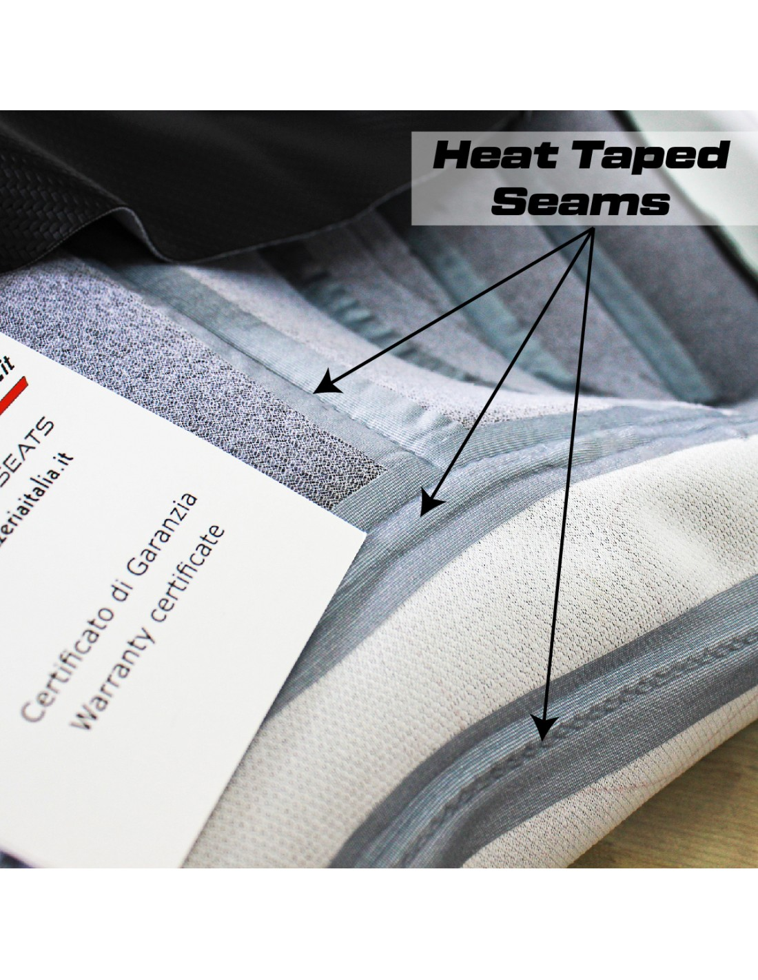 TPZ Italia - Complete Seats - Honda Africa Twin & ADV SPORT 1100 (2020-2025) - Asmara Comfort System - Lowered