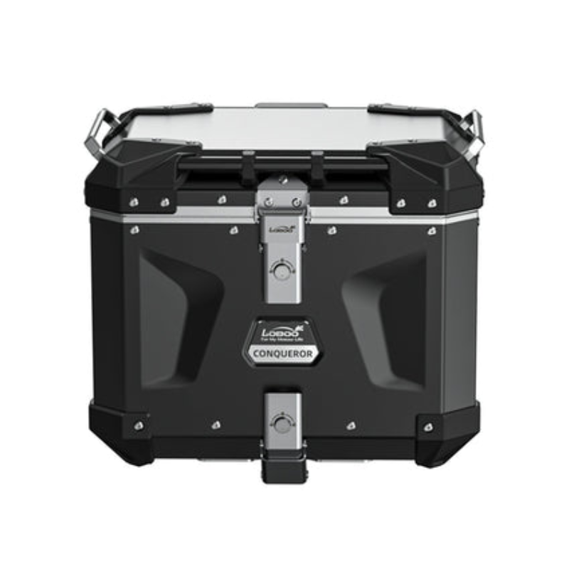 Loboo Conqueror Series Top Case - 40 Liters - Black - Motofever