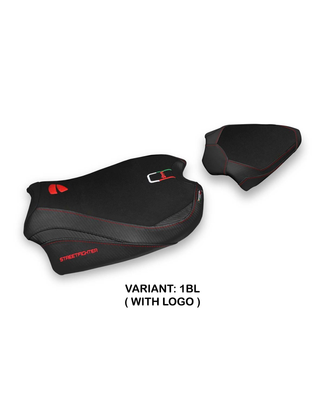 TPZ Italia - Seat Covers - Ducati Streetfighter V4 (2020-2024) - Full Seat - Sumen
