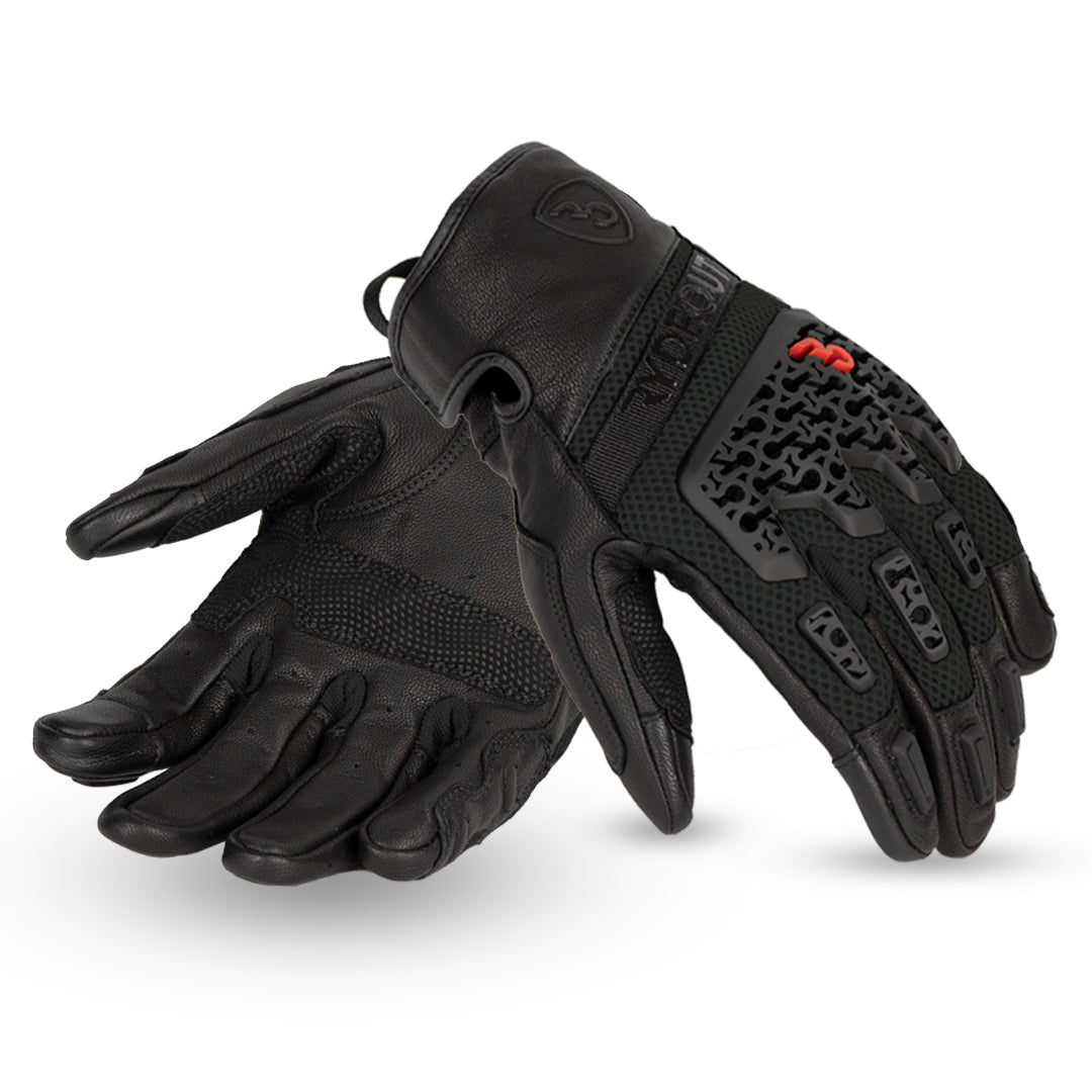 Rydeout Gloves - Drift - Black - Motofever