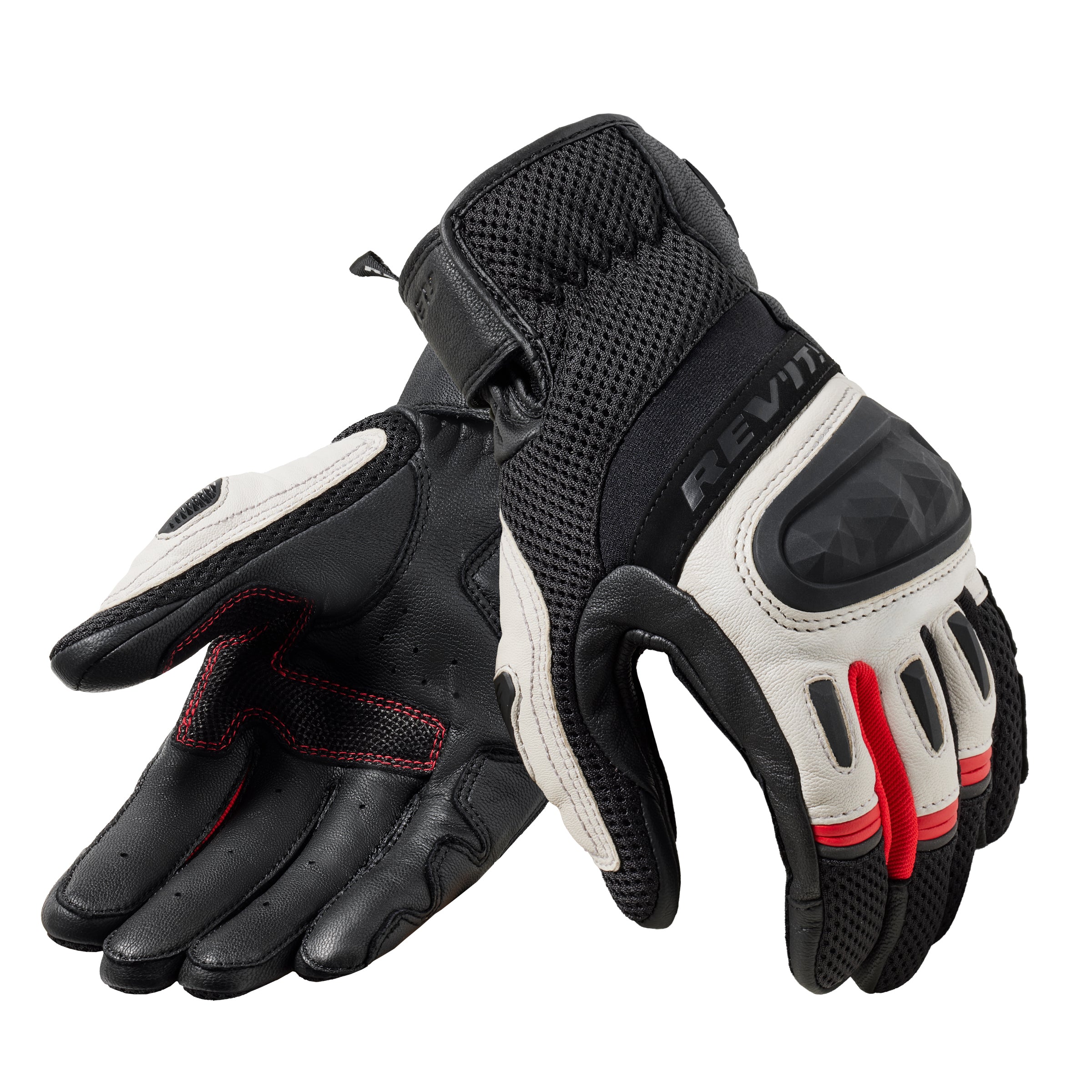 Rev'it! Dirt 4 Gloves - Black Red