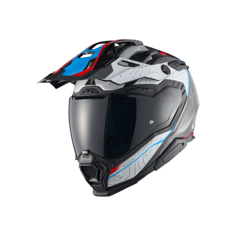 Nexx Helmet - X.WED3 - Furka Carbon - Red Blue