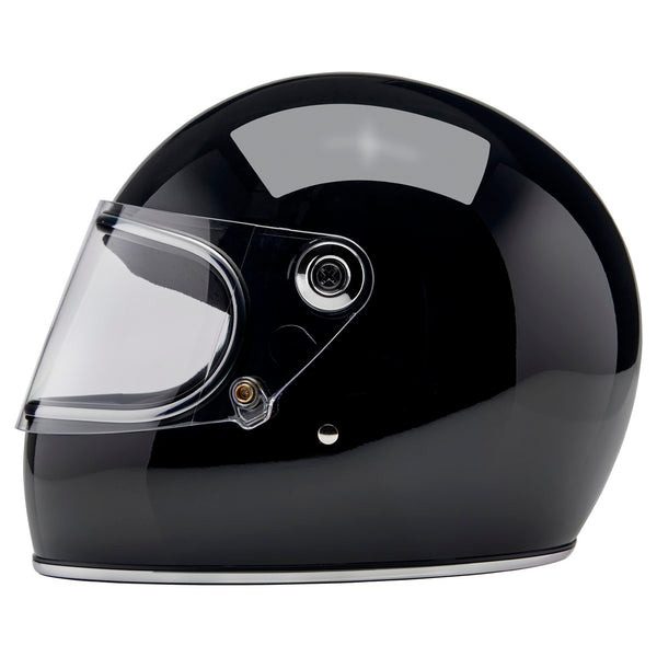 Biltwell Gringo S Helmet - Gloss Black