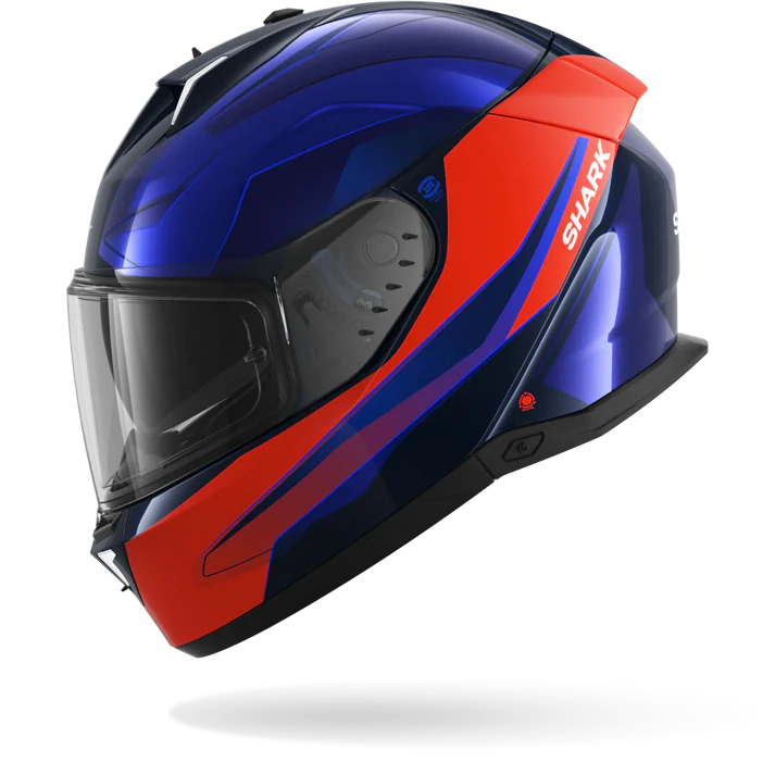 Shark Helmet - Skwal i3 -Mekarium - Blue Orange Blue (BOB) - Motofever