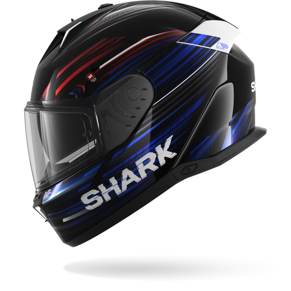 Shark Helmet - Skwal i3 -LIGHT-BLUR - Black Red Blue (KRB) - Motofever