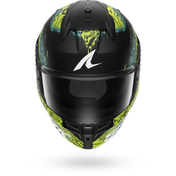 Shark Helmet - D-Skwal 3 - SPEED-VIB Matt - Black Green Blue (KGB) - Motofever