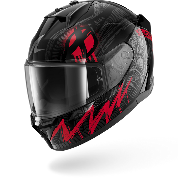 Shark Helmet - D-Skwal 3 - SHIEVER - Black Anthracite Red (KAR) - Motofever