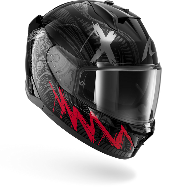 Shark Helmet - D-Skwal 3 - SHIEVER - Black Anthracite Red (KAR) - Motofever