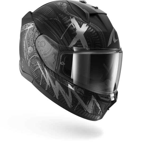 Shark Helmet - D-Skwal 3 - SHIEVER Matt - Black Anthracite Silver (KAS) - Motofever