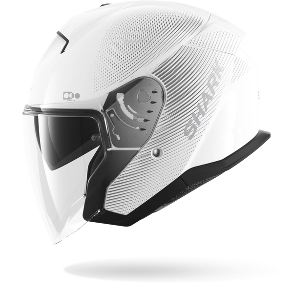 Shark Helmet - SKWAL JET - SP LYNE - White Silver Silver (WSS) - Motofever