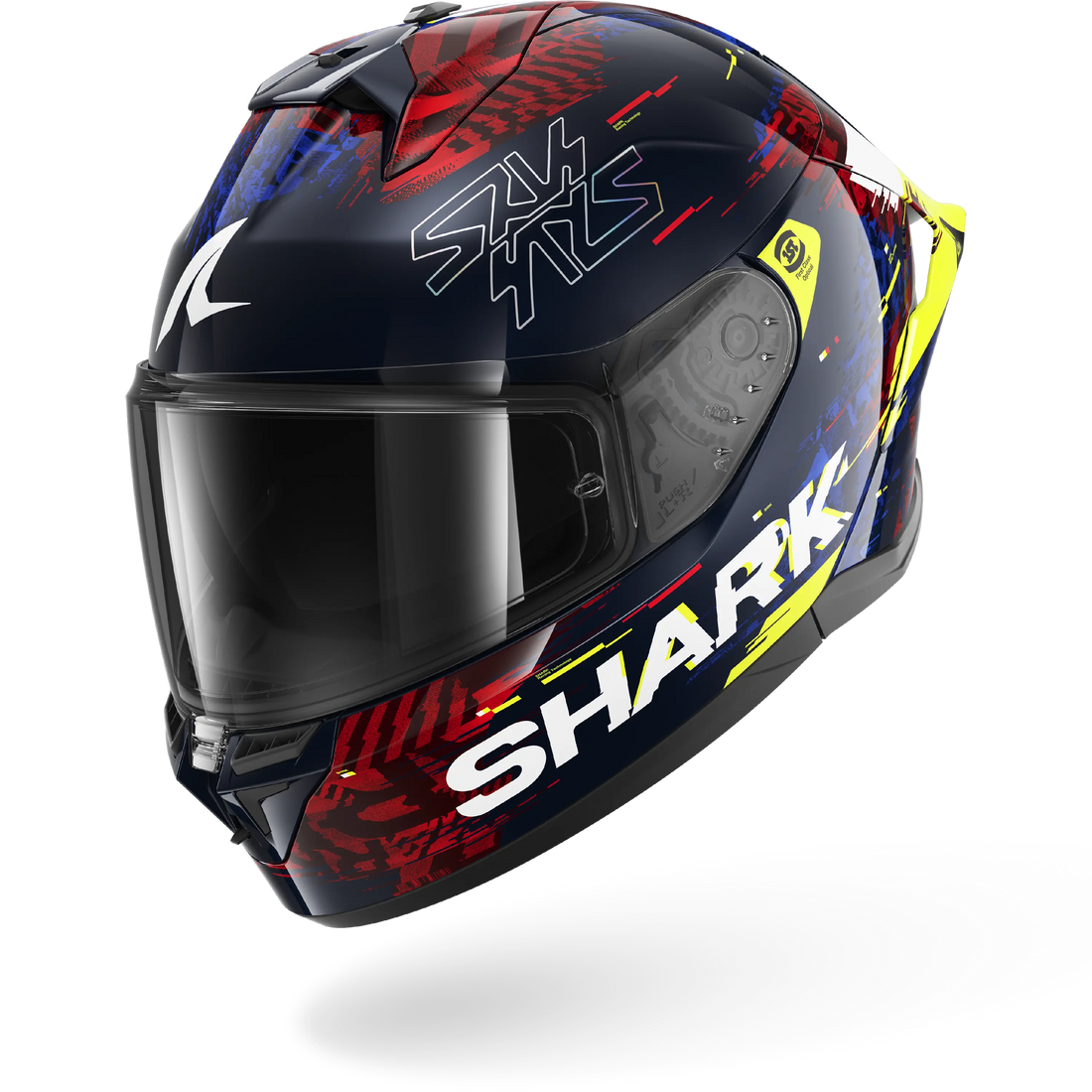 Shark Helmet - Skwal Cup - SPEED-VIB - Blue Red Yellow (BRY) - Motofever