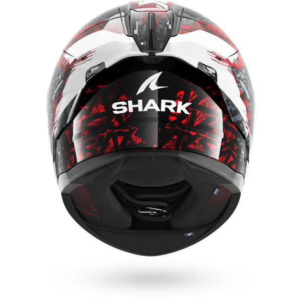 Shark Helmet - Skwal Cup - SPEED-VIB - Black Red Silver (KRS) - Motofever