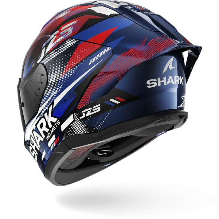 Shark Helmet - Skwal Cup - REPLICA ZARCO FRENCH GP - Blue Chrome Red (BUR)