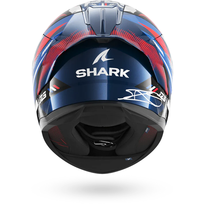 Shark Helmet - Skwal Cup - REPLICA ZARCO FRENCH GP - Blue Chrome Red (BUR)