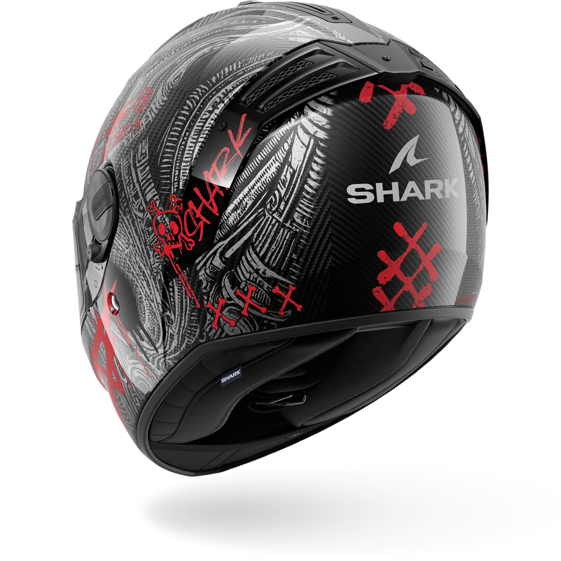 Shark Helmet - Spartan RS - SHIEVER Carbon - Anthracite Red (DAR) - Motofever
