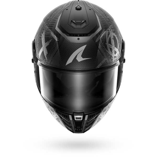 Shark Helmet - Spartan RS - SHIEVER Matt Carbon - Anthracite Silver (DAS) - Motofever