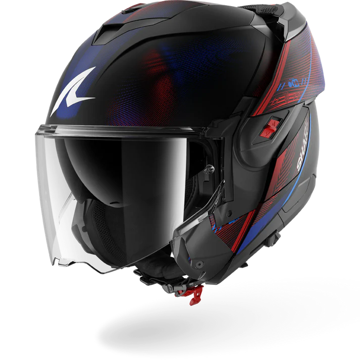 Shark Helmet - OXO Modular - Speed-Tech Matt - Black Blue Red (KBR)
